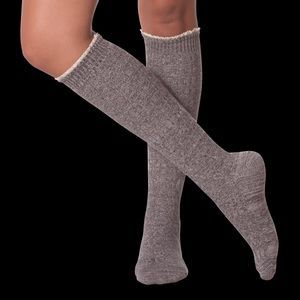 Knee high grey socks! Never worn!